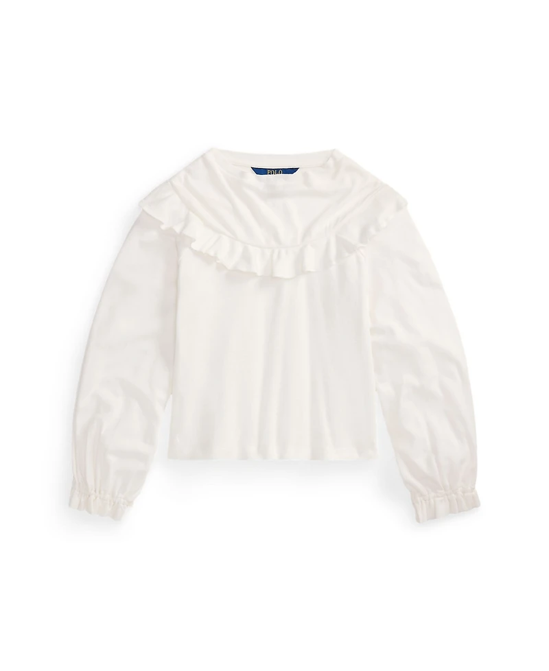 Polo Ralph Lauren Girls 7-16 Long Sleeve Top