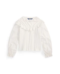 Polo Ralph Lauren Girls 7-16 Long Sleeve Top