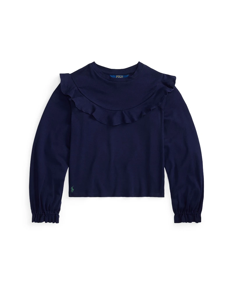 Polo Ralph Lauren Girls 7-16 Long Sleeve Top