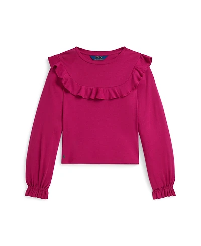 Polo Ralph Lauren Girls 7-16 Long Sleeve Top