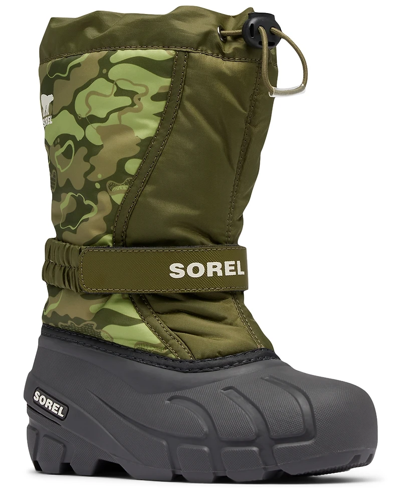 Sorel Youth Flurry Print Boots