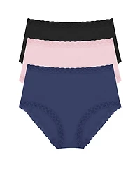 Natori Women's Bliss Supima Cotton Full Brief 3 Pack