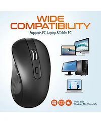 Delton D101 Optical Wireless Mouse with Charging Pad (DMMPADKIT101)