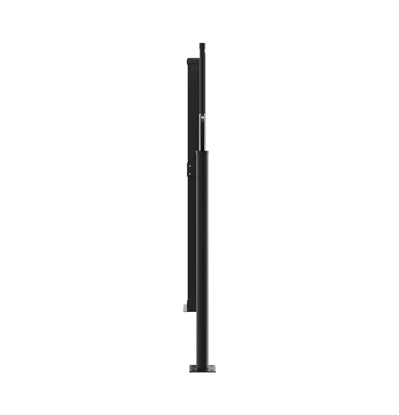 vidaXL Retractable Side Awning Anthracite