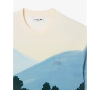 Lacoste Men's All-Over Printed Short Sleeves T-Shirt