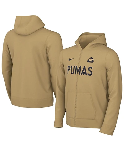Nike Big Boys and Girls Gold Pumas 2025/26 Club Full-Zip Jacket