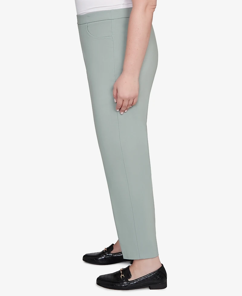 Alfred Dunner Plus Stockbridge Modern Millennium Average Length Pant