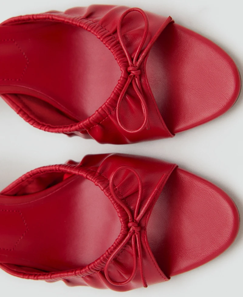 Mango Women's Bow Heel Sandals