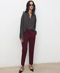 Mango Women's Straight Suit Pants