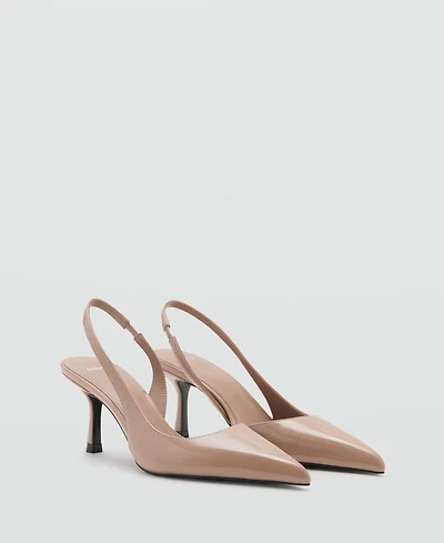 Mango Women's Patent Heeled Shoes