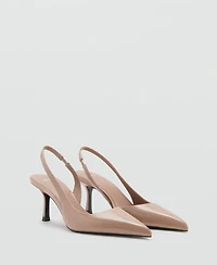 Mango Women's Patent Heeled Shoes