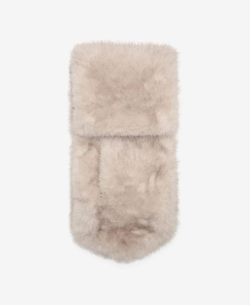 Mango Women's Fur-Effect Scarf