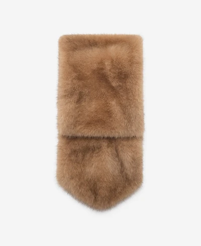 Mango Women's Fur-Effect Scarf