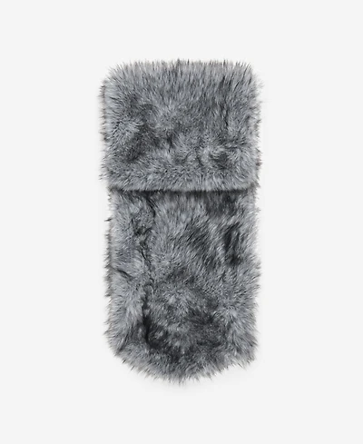 Mango Women's Fur-Effect Scarf