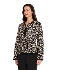 Tahari Asl Women's Quilted Reversible Jacket