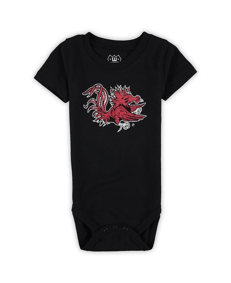 Wes & Willy Baby Boys and Girls 3-Pack South Carolina Gamecocks Bodysuit Set