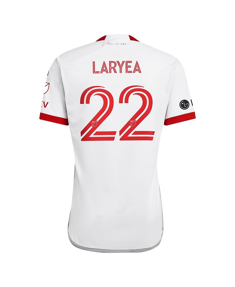 Adidas Men's Richie Laryea White Toronto Fc 2024 Gta Kit Authentic Player Jersey