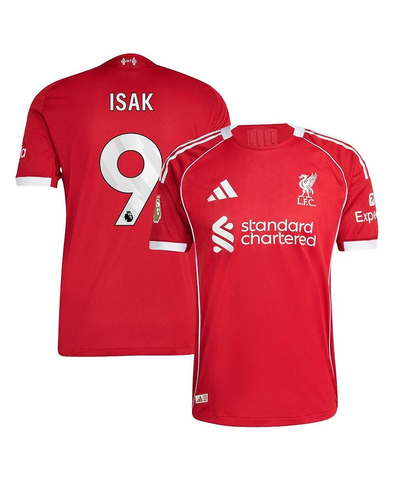 Adidas Men's Alexander Isak Red Liverpool 2025/26 Home Authentic Player Jersey