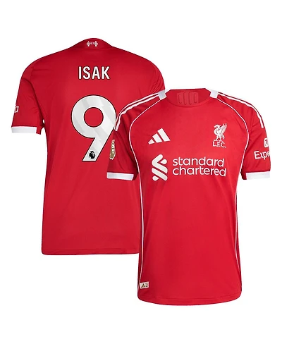 Adidas Men's Alexander Isak Red Liverpool 2025/26 Home Authentic Player Jersey