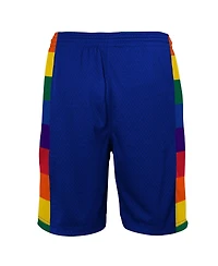 Mitchell & Ness Big Boys and Girls Blue Denver Nuggets Swingman Shorts