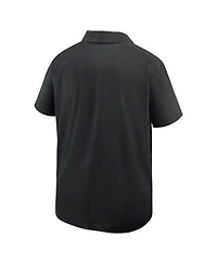 Nike Men's Black Team Usa Woven Polo Shirt