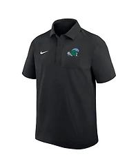 Nike Men's Black Tulane Green Wave 2025 Sideline Polo Shirt