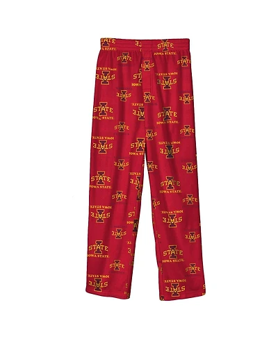 Outerstuff Big Boys and Girls Cardinal Iowa State Cyclones Team Pants