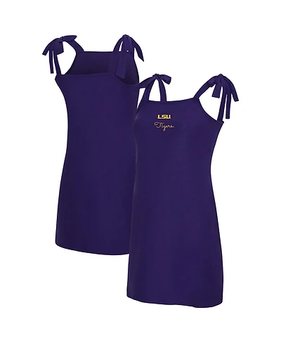 Concepts Sport Women's Purple Lsu Tigers Tie-Shoulder Nightdress