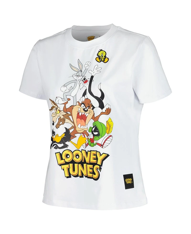 Freeze Max Women's White Looney Tunes Gang T-Shirt
