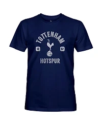 1863FC Men's Navy Tottenham Hotspur Established Slub T-Shirt