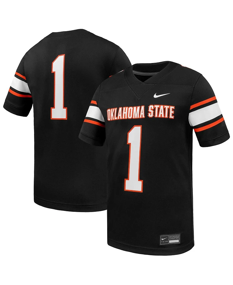 Nike Men's Black Oklahoma State Cowboys Untouchable Replica Game Jersey