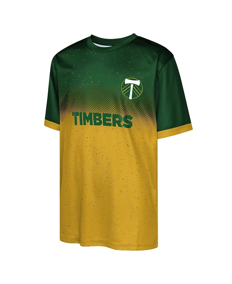 Outerstuff Big Boys and Girls Green Portland Timbers Stalwart Defender T-Shirt
