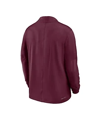 Nike Men's Maroon Minnesota Golden Gophers Dri-fit Half-Zip Pullover Sweatshirt