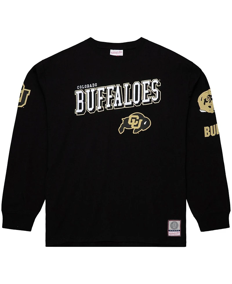 Mitchell & Ness Men's Black Colorado Buffaloes Training Camp Long Sleeve T-Shirt