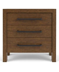 Furniture Davie Cracked Oak Bedroom Collection