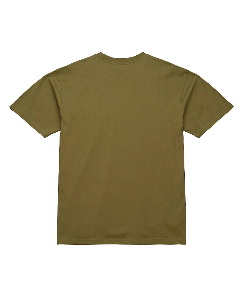 Mitchell & Ness Men's Olive Kansas City Chiefs Vintage Logo Premium T-Shirt