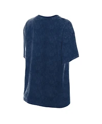 New Era Women's Navy Detroit Tigers Mineral Wash Oversized T-Shirt