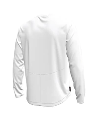Under Armour Men's White Notre Dame Fighting Irish Sideline Knockout Long-Sleeve T-Shirt