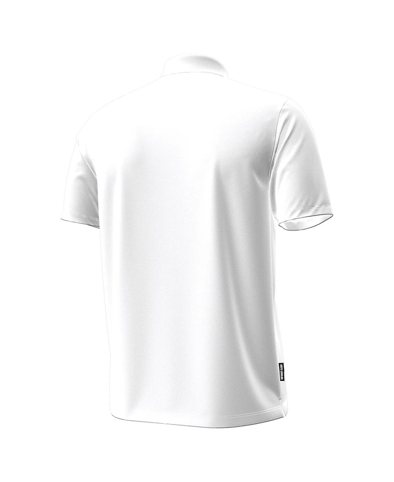 Under Armour Men's White South Carolina Gamecocks Performance Drive Chest Stripe Polo Shirt
