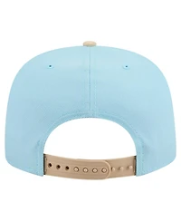 New Era Men's Light Blue/Light Beige Seattle Mariners Color Pack A-Frame 9FIFTY Snapback Hat