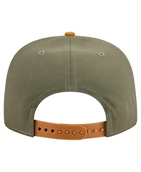 New Era Men's Olive/Brown Los Angeles Angels Color Pack A-Frame 9FIFTY Snapback Hat