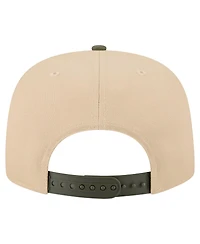 New Era Men's Khaki/Olive Philadelphia Eagles Color Pack A-Frame 9FIFTY Snapback Hat
