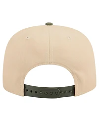 New Era Men's Light Beige/Olive New York Yankees Color Pack A-Frame 9FIFTY Snapback Hat
