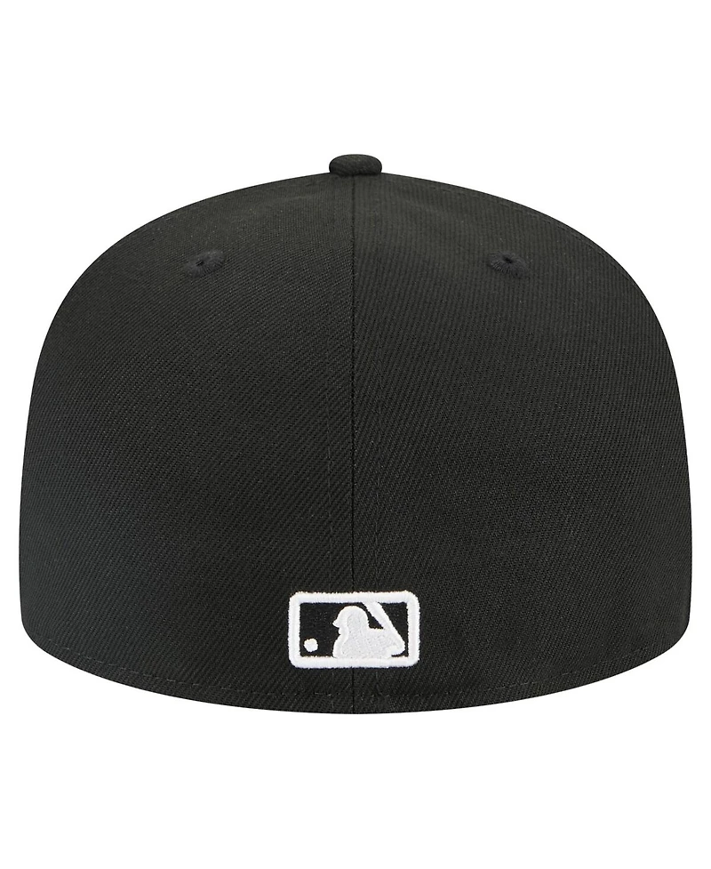 New Era Men's Black Houston Astros Tri-Hit 59FIFTY Fitted Hat