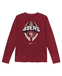 Nike Toddler Scarlet San Francisco 49ers Primetime Legend Icon Long Sleeve Performance T-Shirt