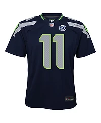 Nike Big Boys and Girls Jaxon Smith-Njigba College Navy Seattle Seahawks 50th Season Game Jersey