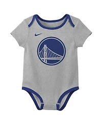 Nike Baby Boys and Girls 2-Piece Golden State Warriors Bodysuit Set