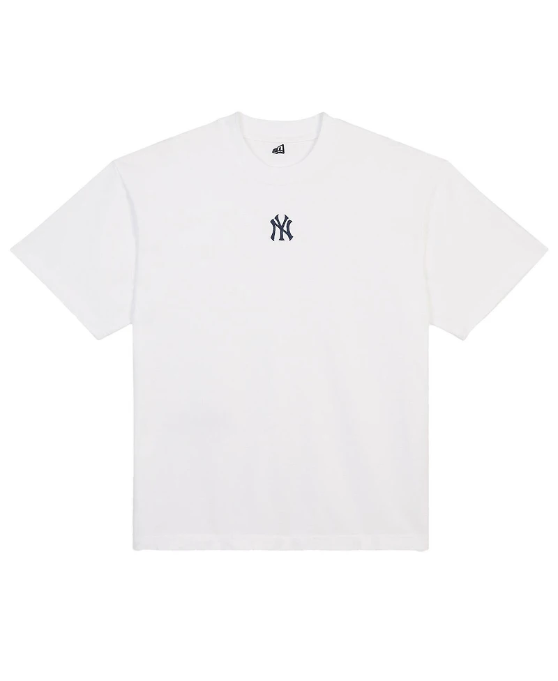 New Era Men's x Siegelman Stable White York Yankees Team Logo T-Shirt