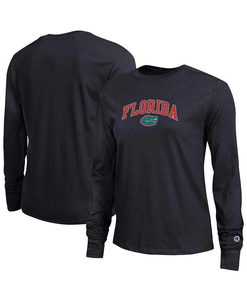 Champion Women's Florida Gators Arch Over Logo Long Sleeve T-Shirt