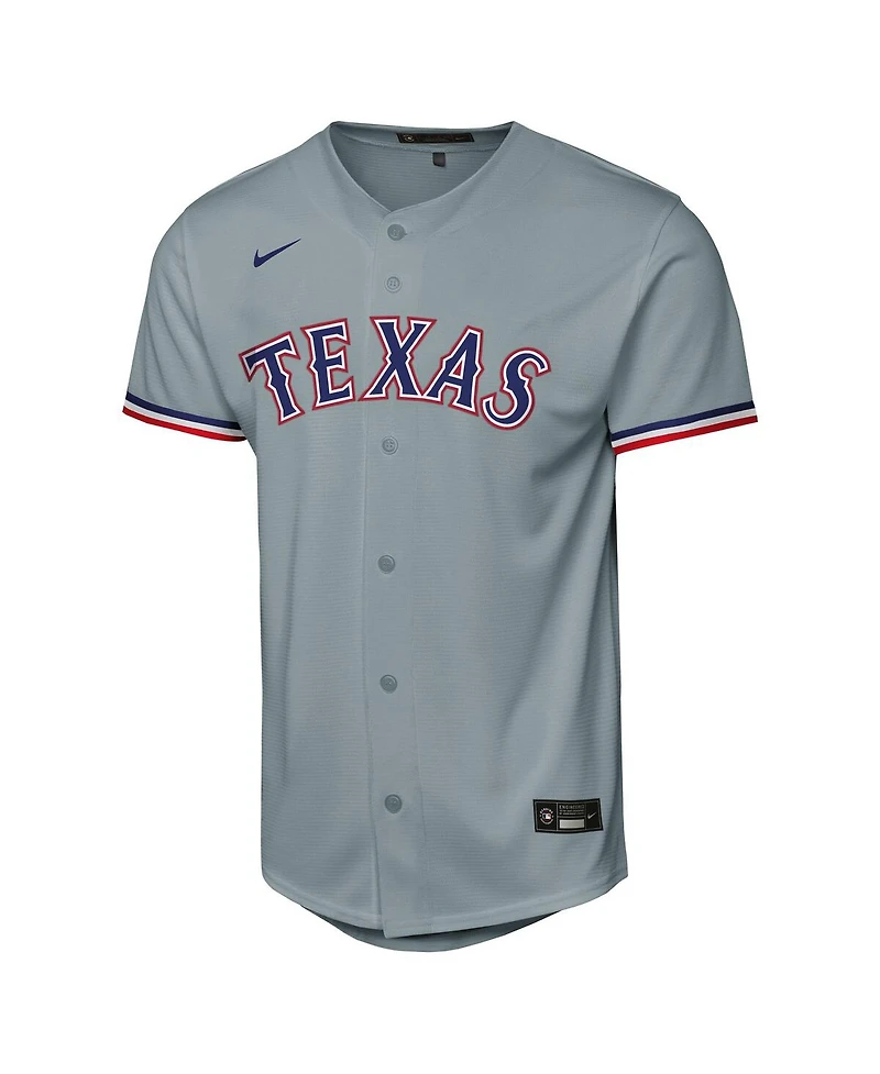 Nike Big Boys and Girls Corey Seager Gray Texas Rangers Road Replica Jersey